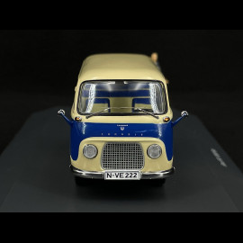 Ford FK1000 Bus + Vespa 1958 Blau / Kremeweiß 1/43 Schuco 450320000