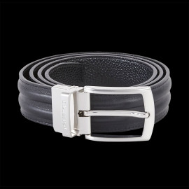 Eden Park Belt Black Leather Set of 2 Buckles H23ACTPK0001