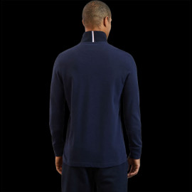 Eden Park Polo Shirt Long sleeves Navy Blue H23MAIPL006 - men