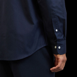 Eden Park Shirt with embroidery on the back Navy Blue H23CHECL0013 - men