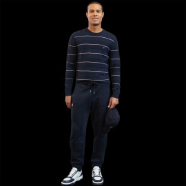 Eden Park Pullover Navy Blue / Pink Striped H23MAIPU0028 - men