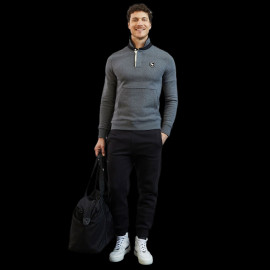 Eden Park Sweatshirt with shirt collar Petit Poucet New Zealand Grey H23MAICA0014 - men