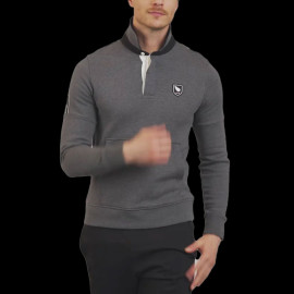 Eden Park Sweatshirt with shirt collar Petit Poucet New Zealand Grey H23MAICA0014 - men