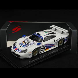 Porsche 911 GT1 n° 25 24h Le Mans 1997 Mobil 1/43 Spark S9907