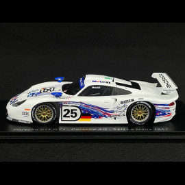 Porsche 911 GT1 n° 25 24h Le Mans 1997 Mobil 1/43 Spark S9907