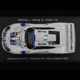 Porsche 911 GT1 n° 25 24h Le Mans 1997 Mobil 1/43 Spark S9907