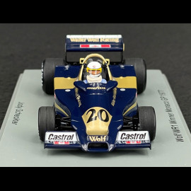 Jody Scheckter Wolf WR1 Nr 20 Sieger 1977 Monaco F1 Grand Prix 1/43 Spark S9996