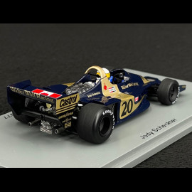 Jody Scheckter Wolf WR1 Nr 20 Sieger 1977 Monaco F1 Grand Prix 1/43 Spark S9996