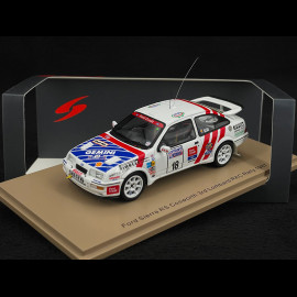 Ford Sierra RS Cosworth n° 18 3rd Rallye Lombard RAC 1987 1/43 Spark S8702