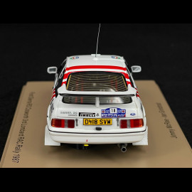 Ford Sierra RS Cosworth n° 18 3rd Rallye Lombard RAC 1987 1/43 Spark S8702