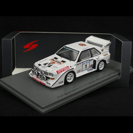 Audi Sport Quattro S1 E2 n° 1 British Midland Ulster Rally 1985 1/43 Spark S7898