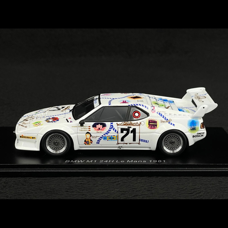 Coche miniatura Bmw M1 1/43 Spark No.152 24h Le Mans 1985 - Coches