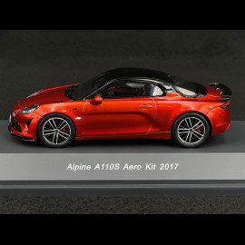 Alpine A110S Aero Kit 2017 Rot 1/43 Schuco 450928500