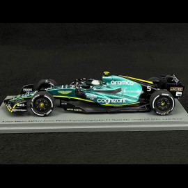 Sebastian Vettel Aston Martin AMR22 Nr 5 letztes Rennen 2022 Abu Dhabi F1 Grand Prix 1/43 Spark S8552