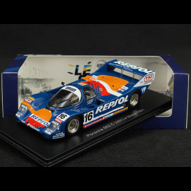 Porsche 962 C n° 16 24h Le Mans 1991 Repsol 1/43 Spark S9886