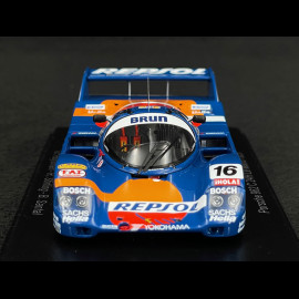 Porsche 962 C n° 16 24h Le Mans 1991 Repsol 1/43 Spark S9886