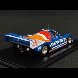 Porsche 962 C n° 16 24h Le Mans 1991 Repsol 1/43 Spark S9886