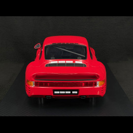 Porsche 959 Sport 1987 Guards red 1/12 TrueScale TSM120010
