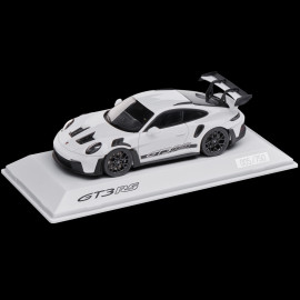 Porsche 911 GT3 RS Type 992 2023 Weiß / Schwarze Streifen 1/43 Spark WAP0202750RPLP