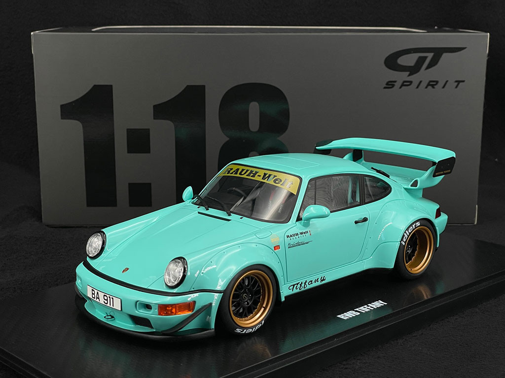 Porsche 911 RWB Type 964 2015 Tiffany Blue Blue 1/18 GT Spirit 