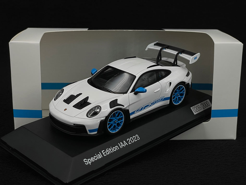 スパーク 1/43 ポルシェ 911 992 GT3 RS 2023 - ミニカー