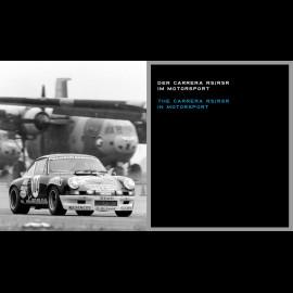 Book Porsche Carrera RS 50 Years 1972-2022 - Blue Edition