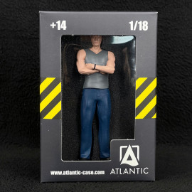 Figurine muscle man Street race driver Diorama 1/18 Premium 18005
