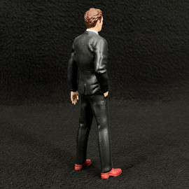 Figur Mann im Anzug Geschäftsführer der Rennstrecke Diorama 1/18 Premium 18006