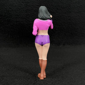 Figur sexy Mädchen Grid girl Diorama 1/18 Premium 18001