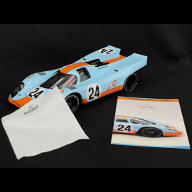 Porsche 917 K n° 24 Winner 1000km de Spa 1970 JWA Gulf 1/12 Norev 127508