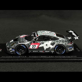 Porsche 911 GT3 R Typ 991 n° 27 24h Nürburgring 2022 1/43 SG865