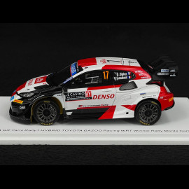 Toyota GR Yaris Rally1 Hybrid n° 17 Winner Rallye Monte Carlo 2023 Sébastien Ogier 1/43 S6718