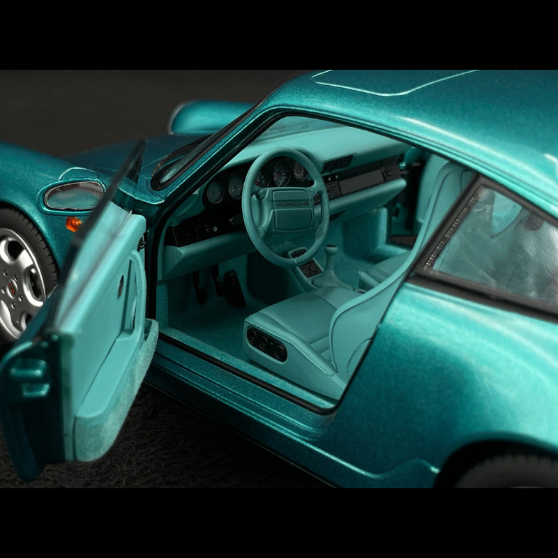 Norev Porsche 911 Carrera 2 1992 Vert Wimbledon échelle 1/18