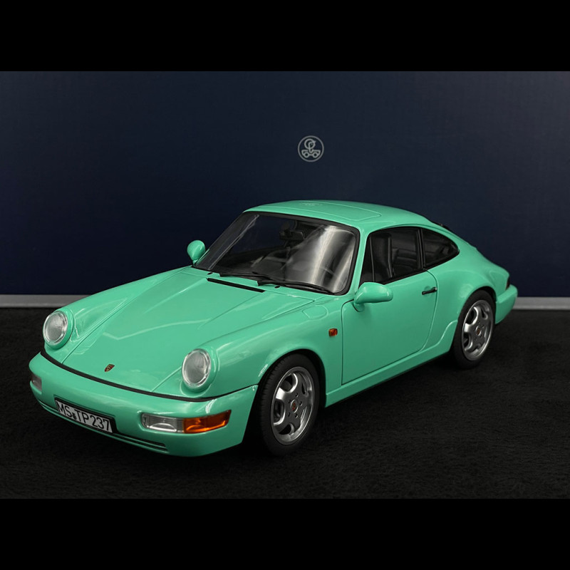Porsche 911 Carrera 2 1992 Typ 964 Mintgrün 1/18 Norev 187327