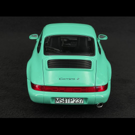 Porsche 911 Carrera 2 1992 Typ 964 Mintgrün 1/18 Norev 187327