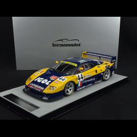 Ferrari F40 GTE 3.5L Turbo V8 Nr 1 24h Le Mans 1996 Ennea Igol 1/18 Tecnomodel TM18-286B