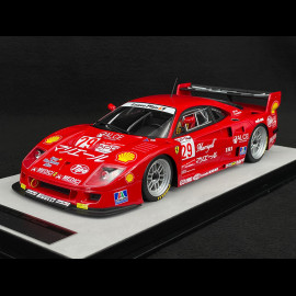 Ferrari F40 GTE 3.5L Turbo V8 Nr 29 BPR 1000km Suzuka 1996 Ennea 1/18 Tecnomodel TM18-286D