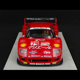 Ferrari F40 GTE 3.5L Turbo V8 n° 29 BPR 1000km Suzuka 1996 Ennea 1/18 Tecnomodel TM18-286D