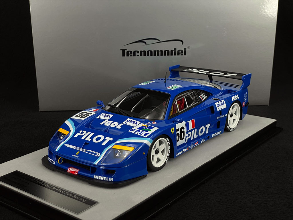 Ferrari F40 GTE 3.5L Turbo V8 n° 56 24h Le Mans 1996 Pilot Pen