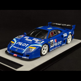 Ferrari F40 GTE 3.5L Turbo V8 n° 56 24h Le Mans 1996 Pilot Pen Racing 1/18 Tecnomodel TM18-286F