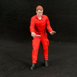 Figurine mechanic with adjustable wrench Diorama 1/18 Premium 18009