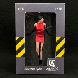 Figur Mädchen im kurzen Kleid Diorama 1/18 Premium 18012