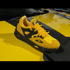 Porsche Schuhe Turbo Puma TRC Blaze Motorsport Sneakers Mesh / Kunstleder Gelb / Schwarz 307386-01 - Herren