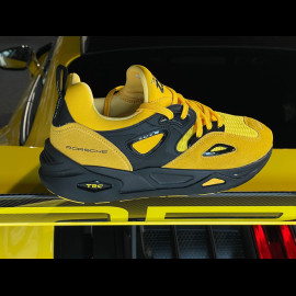 Porsche Schuhe Turbo Puma TRC Blaze Motorsport Sneakers Mesh / Kunstleder Gelb / Schwarz 307386-01 - Herren
