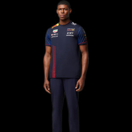 Red Bull Racing F1 Grand Prix T-shirt Verstappen Perez Night blue TM2644 - Men