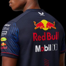 Red Bull Racing F1 Grand Prix T-shirt Verstappen Perez Night blue TM2644 - Men