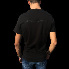 Duo Porsche Sweatshirt Motorsport + Porsche T-shirt Motorsport Schwarz