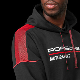 Duo Porsche Sweatshirt Motorsport + Porsche T-shirt Motorsport Schwarz