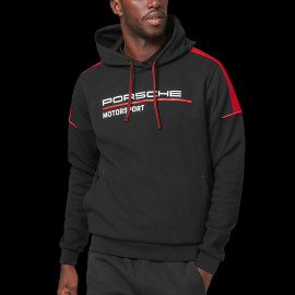 Duo Porsche Sweatshirt Motorsport + Porsche T-shirt Motorsport Schwarz