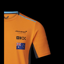 Duo McLaren Rain Jacket + McLaren T-Shirt F1 Oscar Piastri
